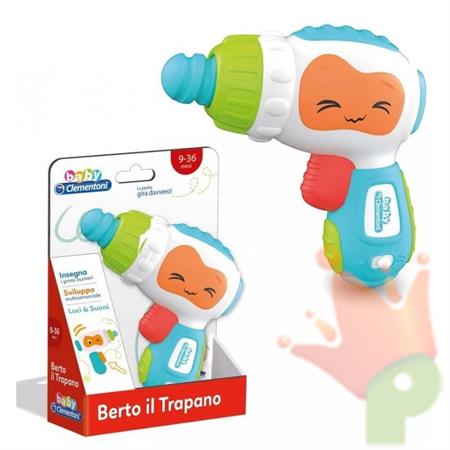 BERTO IL TRAPANO PRIME ATTIVITA' MUSICALI BABY CLEMENTONI