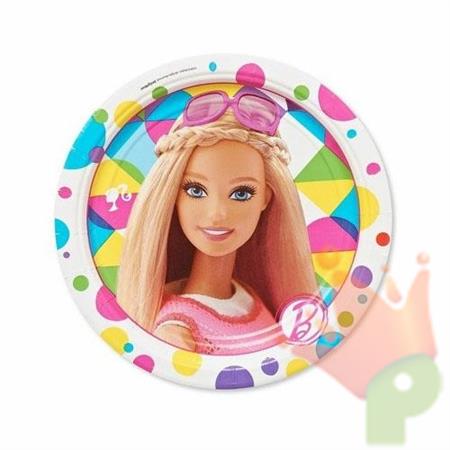 PIATTI 18CM BARBIE SPARKLE 8PZ