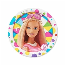 PIATTI 18CM BARBIE SPARKLE 8PZ