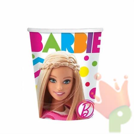BICCHIERI 220CC BARBIE SPARKLE 8PZ
