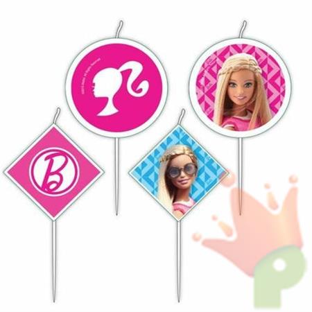 SET 4 CANDELE BARBIE SPARKLE