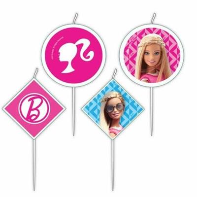 SET 4 CANDELE BARBIE SPARKLE