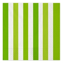 TOVAGLIOLI 33X33 STRIPES VERDE MELA 16PZ