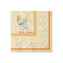 TOVAGLIOLI 25X25 SANTA CRESIMA 20PZ