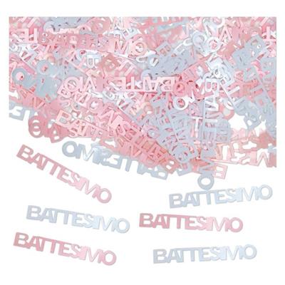 CORIANDOLI BATTESIMO ROSA 15GR