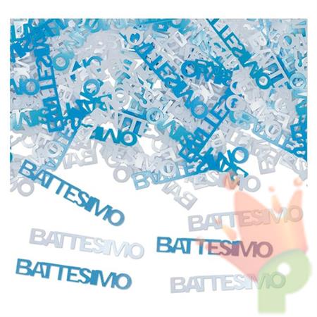 CORIANDOLI BATTESIMO CELESTE 15GR