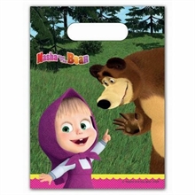 SACCHETTINI LOOT BAG MASHA E ORSO 6PZ