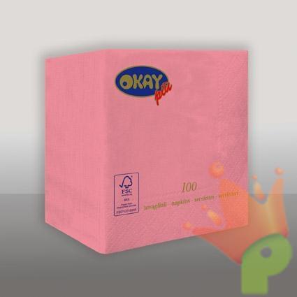 TOVAGLIOLI 25X25 2V ROSA SHOCKING 50PZ
