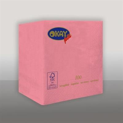 TOVAGLIOLI 25X25 2V ROSA SHOCKING 50PZ