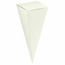 CONO C/F115 TELA BIANCO 10PZ