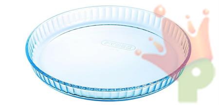STAMPO TEGLIA PYREX  PER CROSTATA 25CM 1,2L 3/4 PORZIONI
