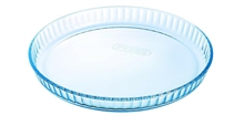 STAMPO TEGLIA PYREX  PER CROSTATA 25CM 1,2L 3/4 PORZIONI