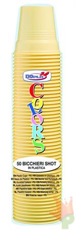 BICCHIERI 80CC CREMA 50PZ