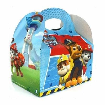 SCATOLA DOLCI PORTA CARAMELLE PAW PATROL 16X16X10,5CM 1PZ