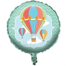 PALLONCINO MYLAR 18INCH - 45 CM MONGOLFIERA