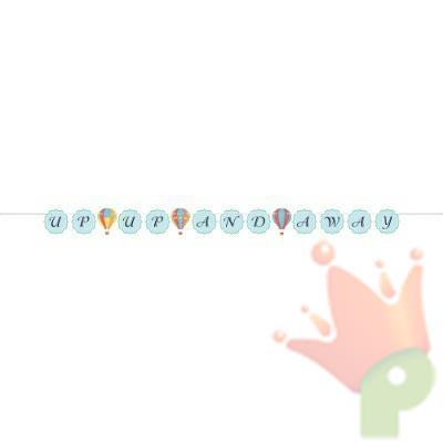 FESTONE BANNER HAPPY BIRTHDAY MONGOLFIERA