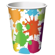Bicchiere carta 266 ml Tavolozza - Art Party