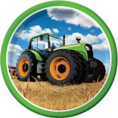 Piatto 23 cm Trattore - Tractor Time