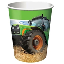 Bicchiere carta 266 ml Trattore - Tractor Time