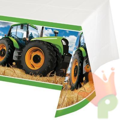 Tovaglia plastica 137 x 259 cm Trattore - Tractor Time