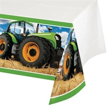 Tovaglia plastica 137 x 259 cm Trattore - Tractor Time
