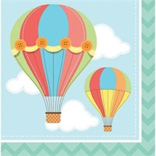 Tovagliolo 33 x 33 cm Mongolfiera 20pz