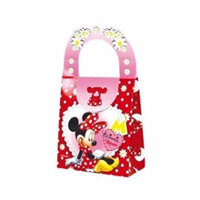 SCATOLA DOLCI PORTA CARAMELLE MINNIE 16X16X10,5CM 1PZ
