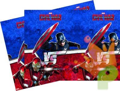 TOVAGLIA 120X180 AVENGERS CIVIL WAR