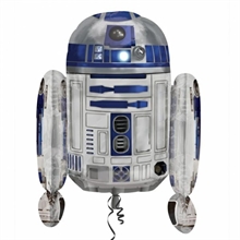 PALLONCINO MYLAR SUPERSHAPE R2-D2 STAR WARS 55X66 CM