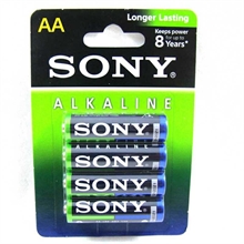 PILA SONY STILO AM3 AA LR6 1,5V ALCALINA 4PZ BATTERIE