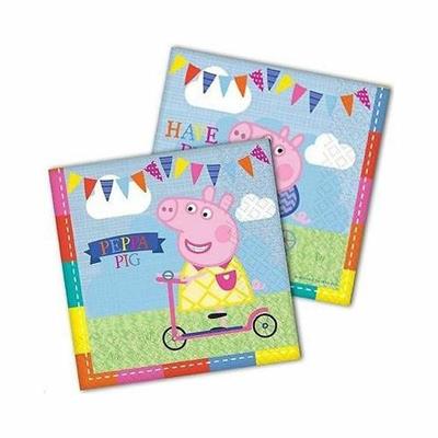 TOVAGLIOLI 33X33 PEPPA PIG 20PZ