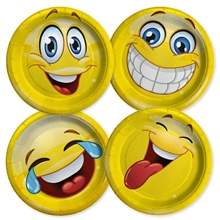 PIATTI 18CM MIX EMOTICONS 8PZ