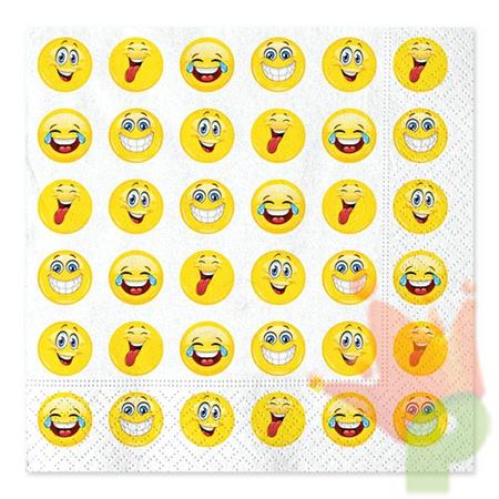 TOVAGLIOLI 33X33 EMOTICONS 20PZ