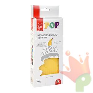 PASTA DI ZUCCHERO POP GIALLO SOLE 500GR