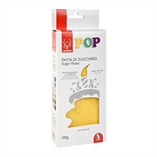 PASTA DI ZUCCHERO POP GIALLO SOLE 500GR