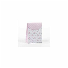 SCATOLINA BUSTINA 6X3.5X8 SHABBY ROSA 20PZ