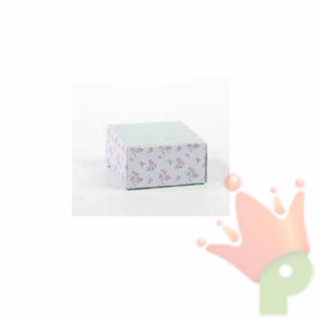 SCATOLINA PIEGHEVOLE 6X6X3 SHABBY VERDE 20PZ