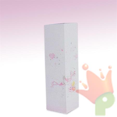SCATOLINA VOGUE STYLE 3.5X3.5X12.7 CICOGNA ROSA 20PZ
