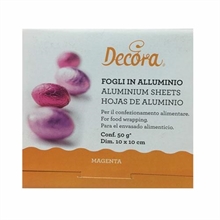 FOGLI MAGENTA 50GR 10X10CM 150PZ