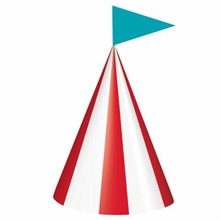 CAPPELLI IN CARTA CIRCO 8PZ