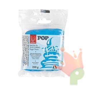 PASTA DI ZUCCHERO POP CIANO 250GR