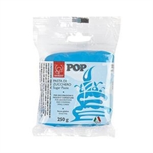 PASTA DI ZUCCHERO POP CIANO 250GR