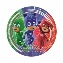 PIATTO 23 CM PJ MASK 8 PZ