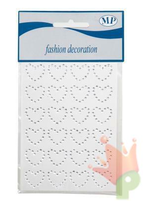 HEART DIAMOND STICKERS MM20 24PZ