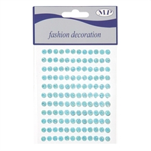 GEMME ADESIVE BLU CIELO 5MM 132PZ
