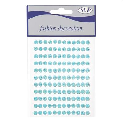 GEMME ADESIVE BLU CIELO 5MM 132PZ