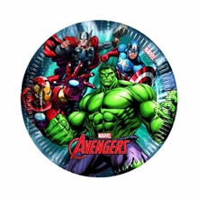 PIATTO 20 CM AVENGERS POWER 8PZ