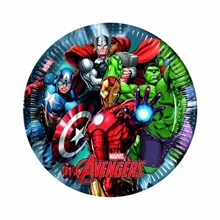 PIATTO 23 CM AVENGERS POWER 8PZ