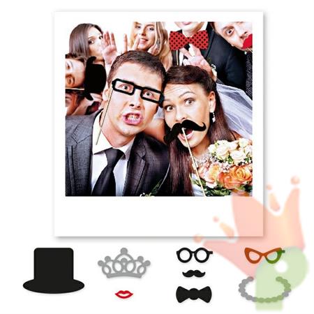 PHOTO BOOTH 20CM WEDDINGS 8PZ