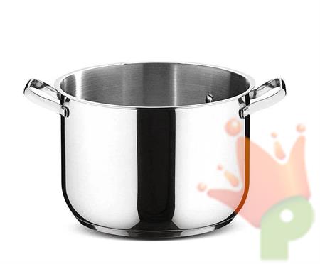 PENTOLA 2MANICI 22CM SFIZIOSA ACCIAIO
